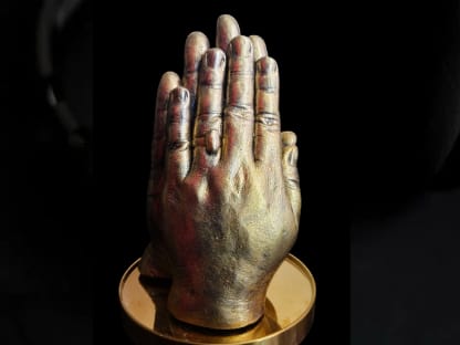 Antic 3D Hand Casting Impressions